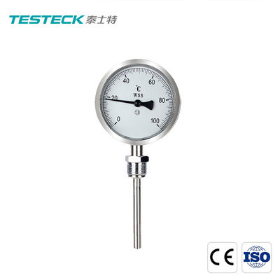 Bimetaliczny termometr osiowy WSS501 Bimetaliczny miernik temperatury ze stali nierdzewnej